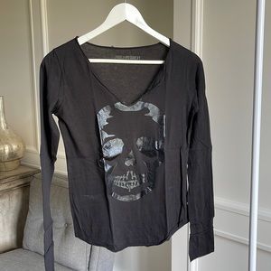 Zadig & Voltaire Black Skull longsleeve